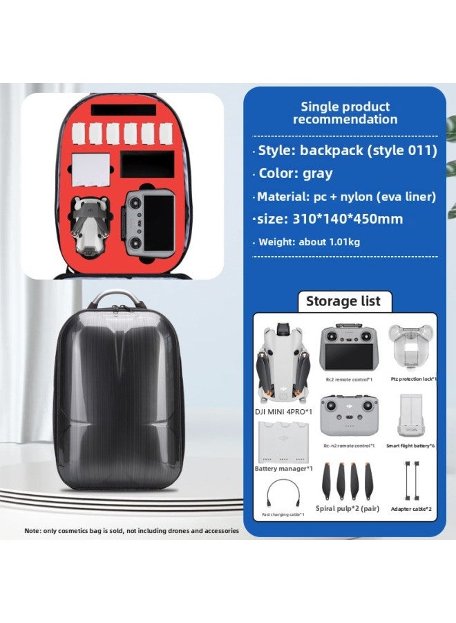 Suitable For DJI Mini 4Pro Storage Backpack Mini 4pro UAV Backpack Mini 4 Accessories 