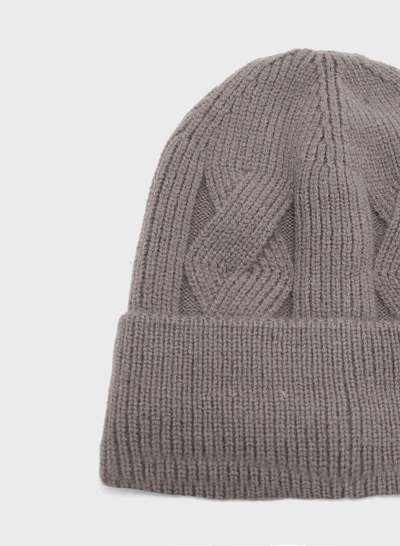 Robert Wood Casual Knitted Beanie - Image 3