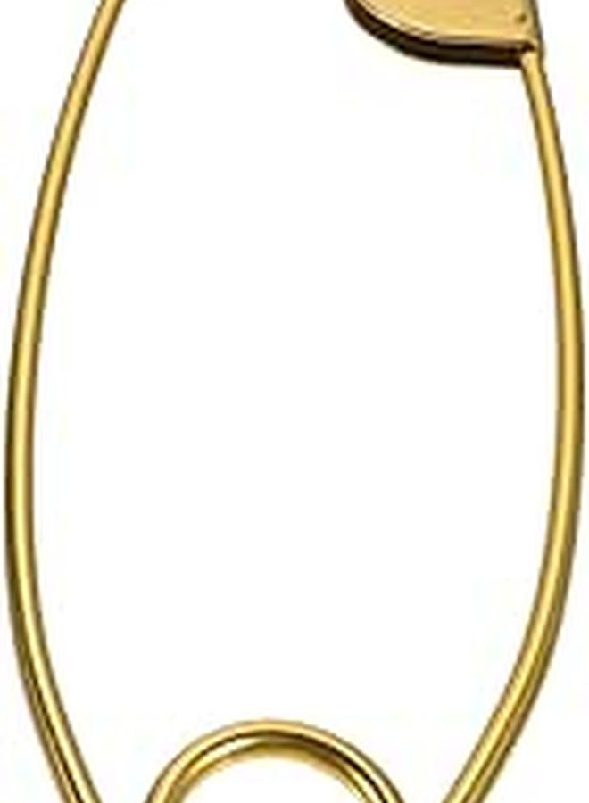 Large Metal Safety Pin Wall Decor Durable Indoor Outdoor Home Art Easy Hang - Image 1