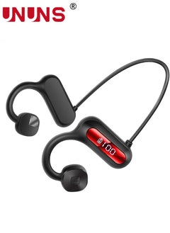 UNUNS Bone Conduction Headphones,Wireless Bluetooth 5.3 Air Conduction Headset,Open Ear Headphones With Built-in Mic,HiFi Stereo Sound Earphones,30Hrs Sports Headset With Power Display,For Cycling Running  - Image 1