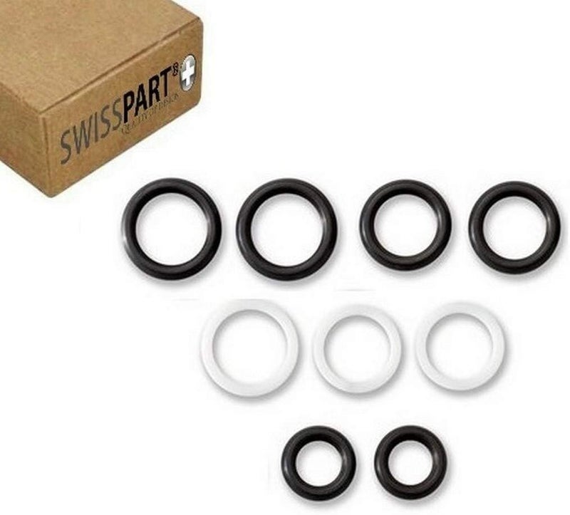 طقم ختم سدادة أنبوب Swiss Part لسيارات فورد 2003-2007 6.0L Powerstroke ديزل