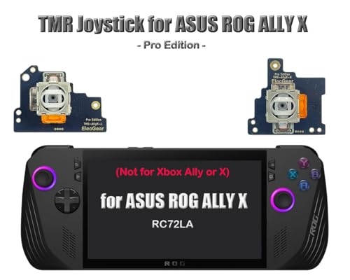 ElecGear TMR Joystick Module Replacement for ROG Ally X, Pro Edition PCB Assembly with MCU Calibration and TMR Hall Control Stick Laptop PC Repair Part - (Pro) - Image 2