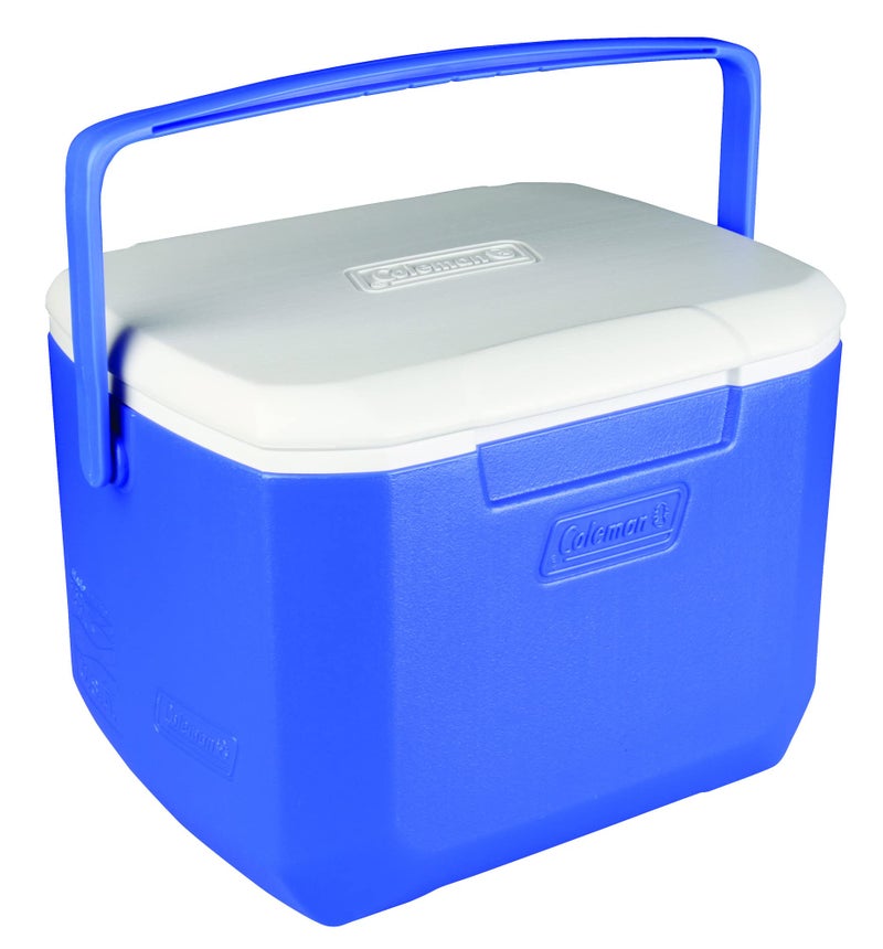 Coleman 16Qt Excursion Ice Box, 15L, Small Cooler Box, Holds 22 Cans (16-Quart, Blue) - Image 1