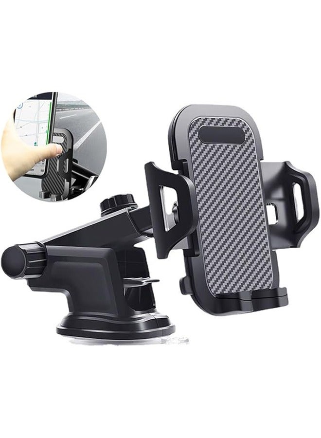 Car Phone Holder 360° Rotation Phone Holders for Your Car Quick Release Adjustable Car Phone Mount Dashboard for iPhone16/iPhone15/iPhone 15 Plus All Smartphone - Image 1