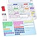 JoyCat 265 Phonics Magnetic Letter Tiles Hooked on Phonics ABC Reading Games Set with WordBuilding Folder Storage Case Letter Sound Alphabet Letters Preschool Pre k Classroom Materials - Image 3