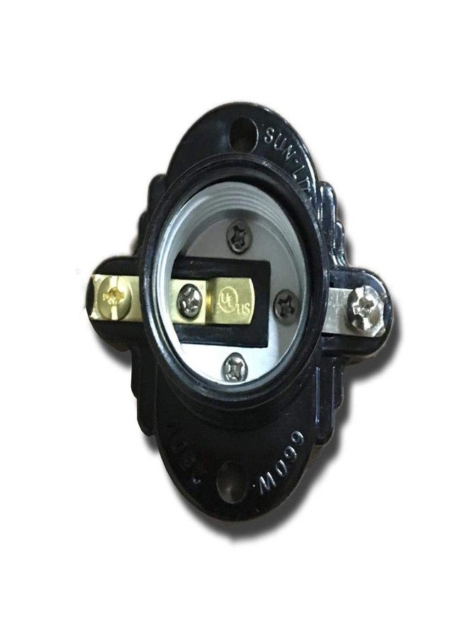 Satco 90-1113 Receptacle Wih Mounting Holes, Color - Image 2
