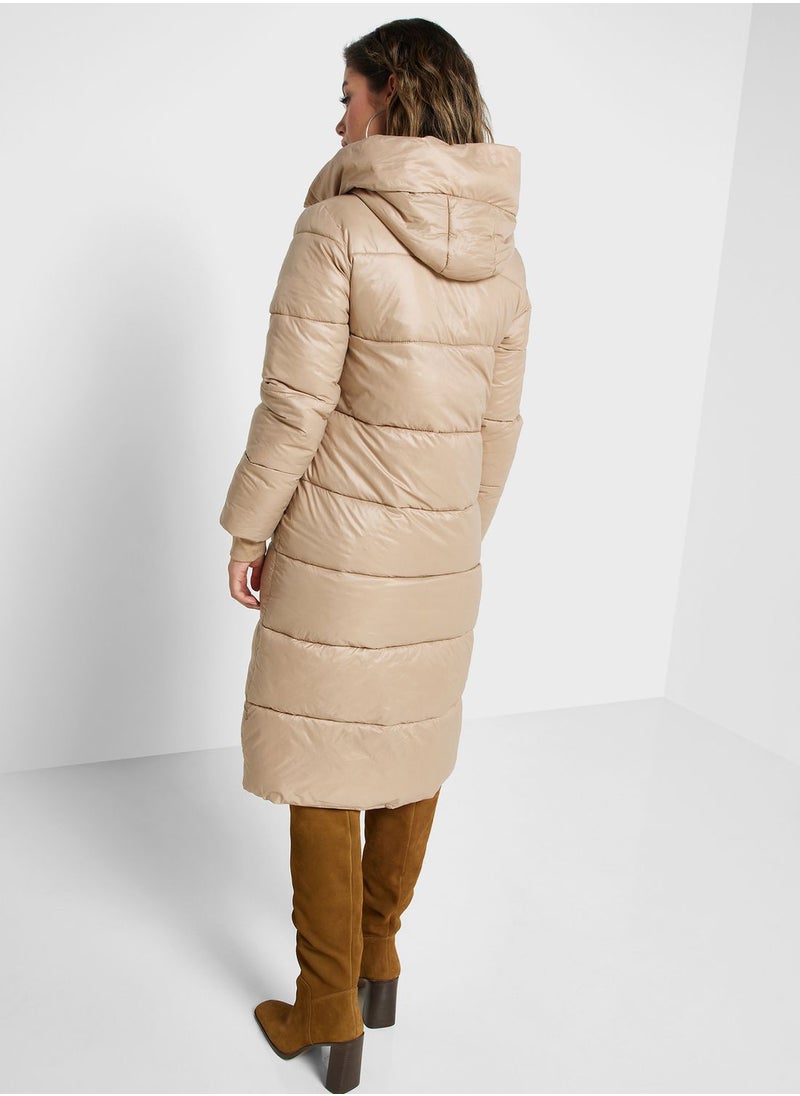 Ginger - Longline Padded Jacket - Image 1