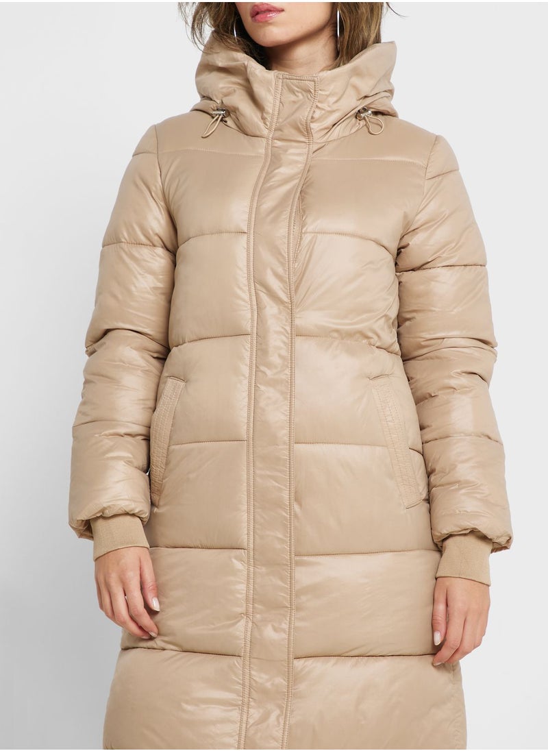 Ginger - Longline Padded Jacket - Image 1
