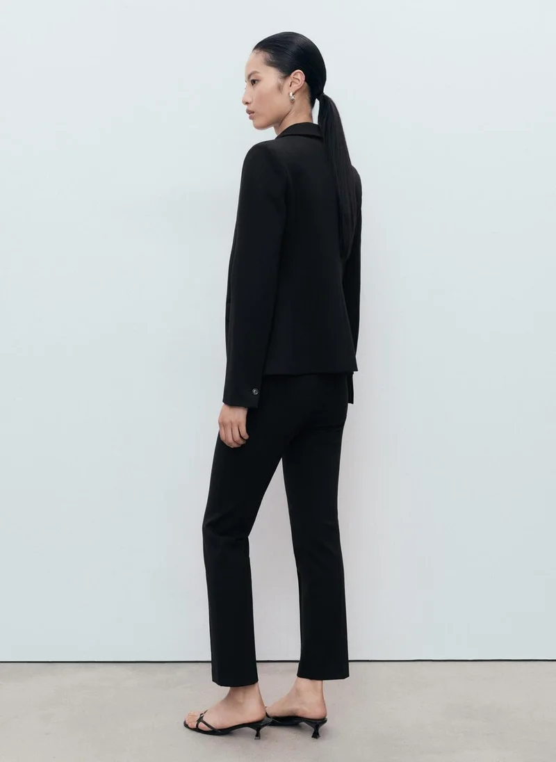 مانجو Fitted suit jacket