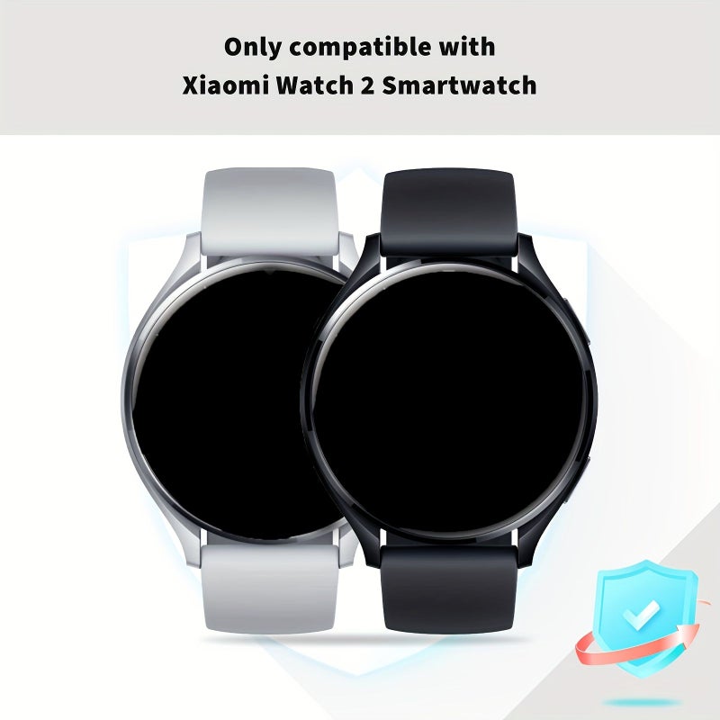 Screen Protector Case Compatible With Xiaomi Watch 2 Smartwatch All Around Cover Clear - Image 3