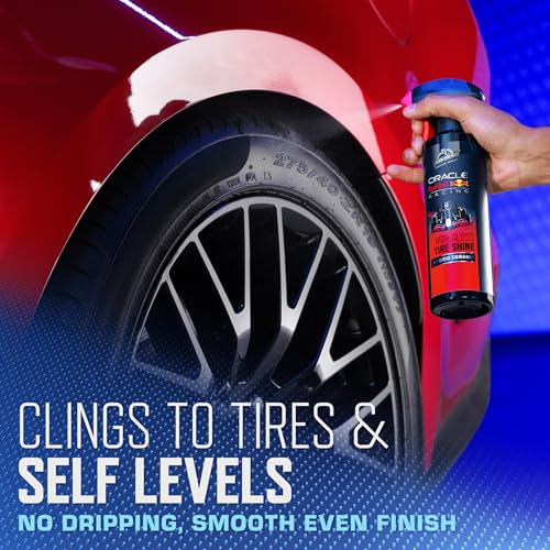Armor All Podium Series Hybrid Ceramic High Gloss Tire Shine Spray, 16 fl oz, Long-Lasting Car Tire Shine Developed in Collaboration With Oracle Red Bull Racing - Image 4