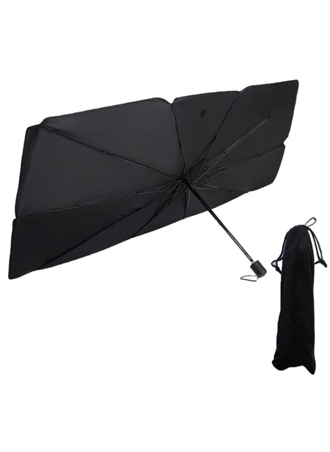 Generic Foldable Car Sunshade, Auto Windshield Sun Protector，S  - Image 2