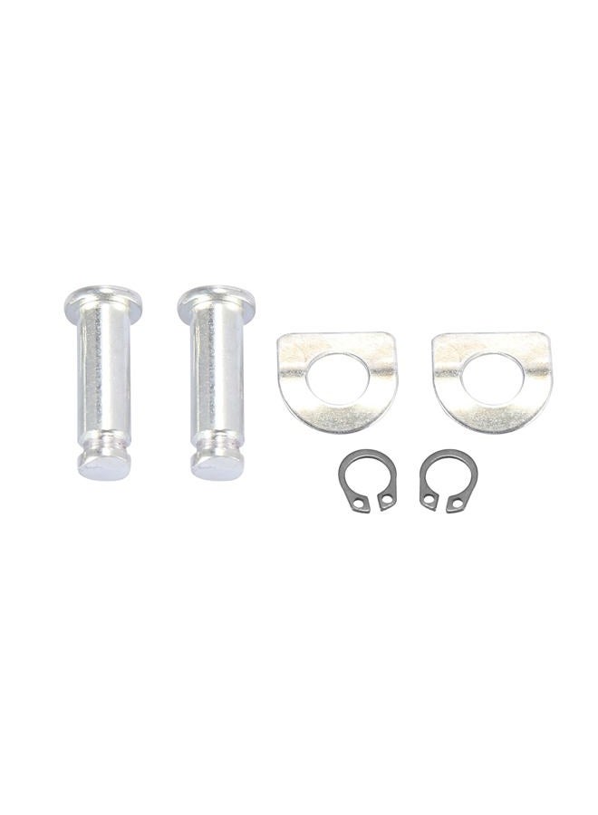 uxcell sourcing map Pair 25mm 32mm Engine Guard Clamp Mount Foot Pegs Pedal for Scooter - Image 5