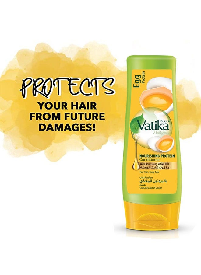 Vatika Naturals - Vatika Naturals Egg Nourishing Protein Conditioner | Daily Moisturizing Conditioner | For Strong, Healthy & Shiny Hair - 200ml - Image 1
