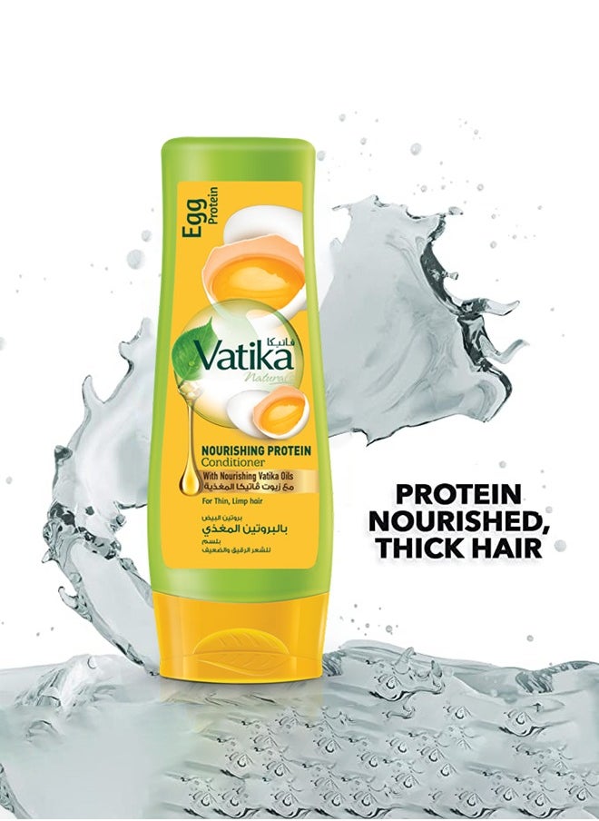 Vatika Naturals - Vatika Naturals Egg Nourishing Protein Conditioner | Daily Moisturizing Conditioner | For Strong, Healthy & Shiny Hair - 200ml - Image 1