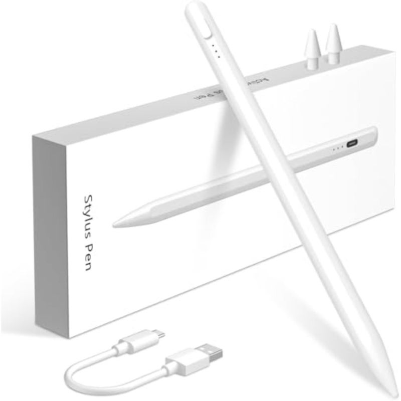 قلم شاشة لجهاز iPad الجيل التاسع والعاشر والحادي عشر، قلم رقمي للشحن السريع USB-C مع ملحق مغناطيسي، رفض راحة اليد وحساسية الإمالة للرسم والكتابة وتدوين الملاحظات والرسم - Image 4