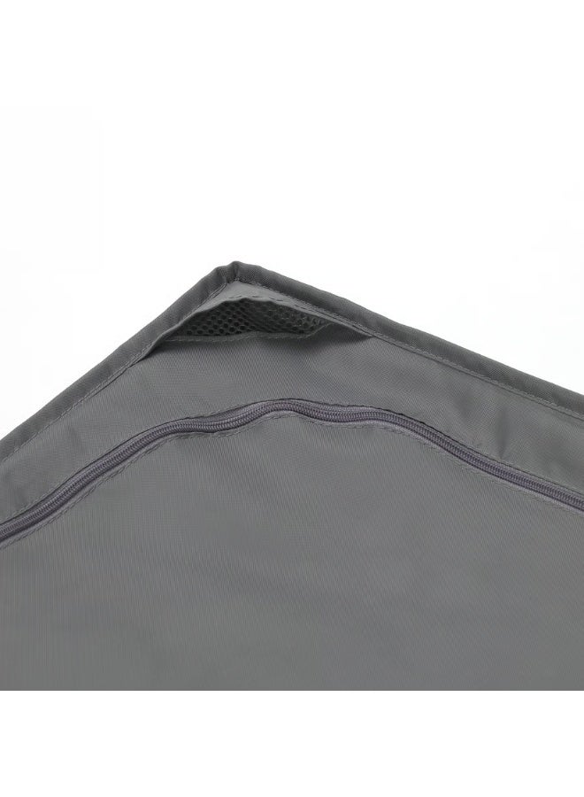 صندوق تخزين، رمادي داكن، 65×53×19 سم - Image 5