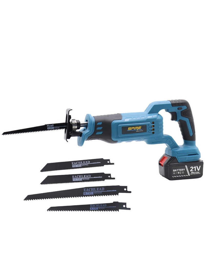 Spire Reciprocating Saw 21 Volt Battery 750 Watts - Image 1