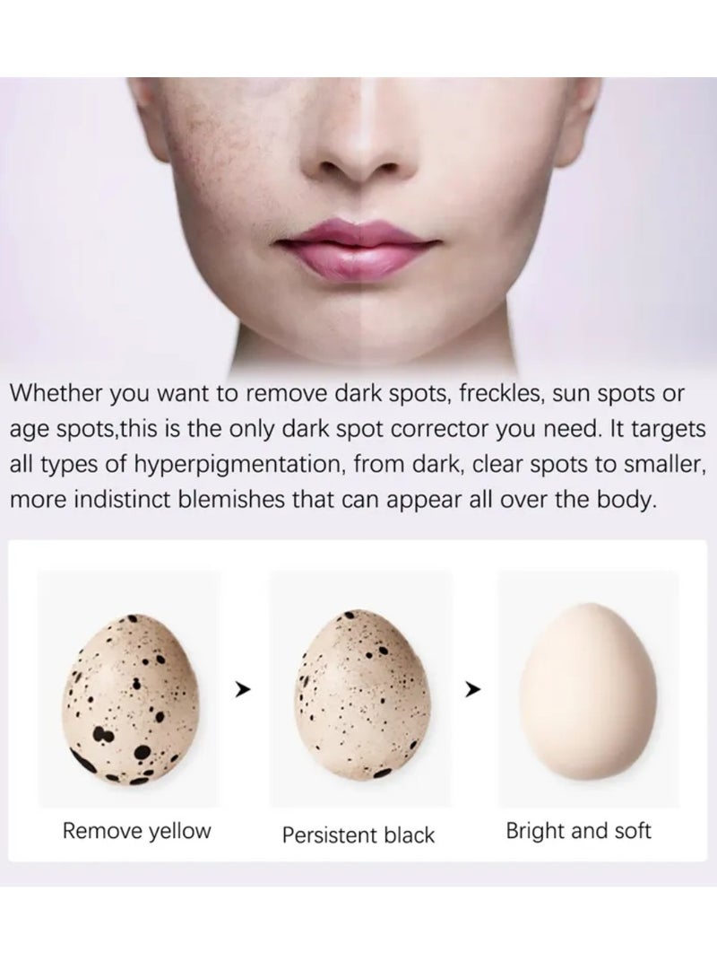 Jaysuing Color Control Green Cream Light Spots Breaks Down Melanin Removing Dark Spot Whitening and Freckle Removing Cream Moisturizing Cream Melasma Acne Skin Care Cream Dark Spot Corrector Cream 30g - Image 3
