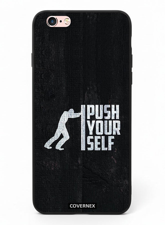 Covernex Apple iPhone 6s Protective Case Cover Printed Featuring Push Yourself - Image 2