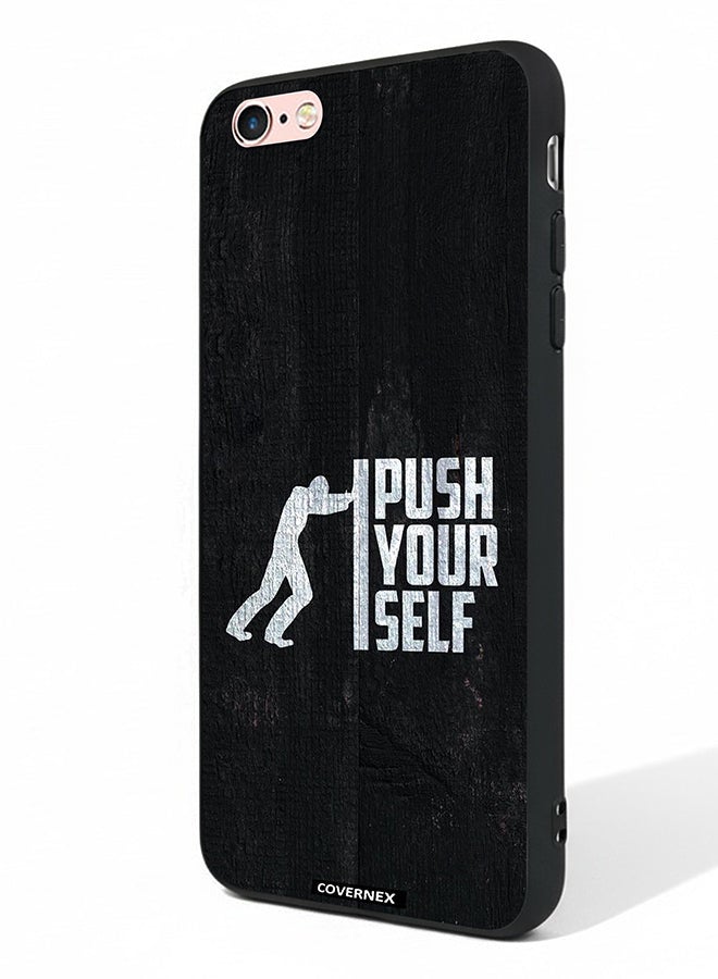 Covernex Apple iPhone 6s Protective Case Cover Printed Featuring Push Yourself - Image 1