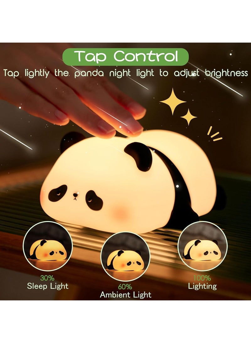 Cute Panda LED  Night Light for Kids Sleep With Touch And Timmer Function - Image 2