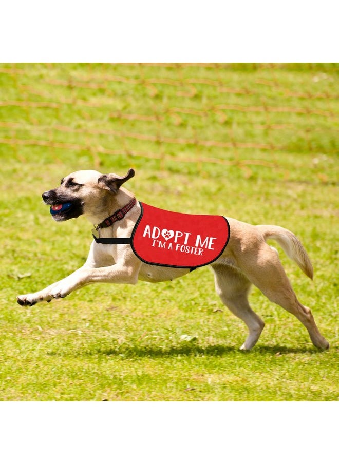 JXGZSO JXGZSO Adopt Me Dog Jacket Vest Adopt Me I’m A Foster Dog Jacket Vest New Puppy Dog (Adopt foster M)  - Image 4