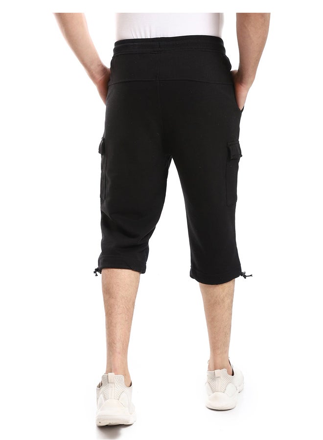 Andora Knee Pockets Plain Summery Pantacourt - Image 3