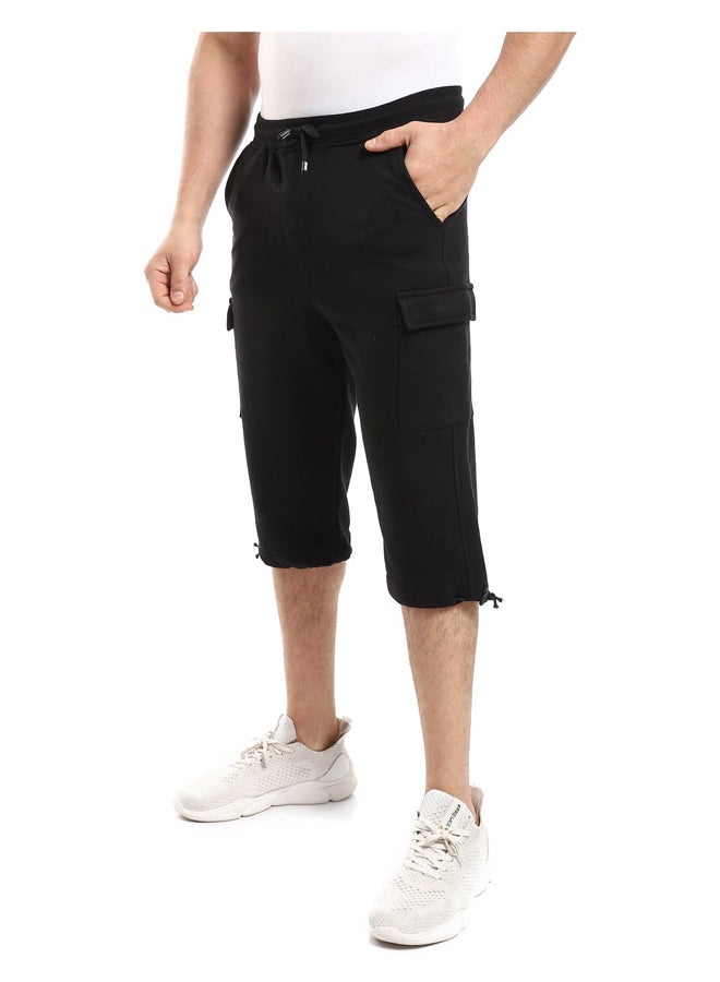 Andora Knee Pockets Plain Summery Pantacourt - Image 5