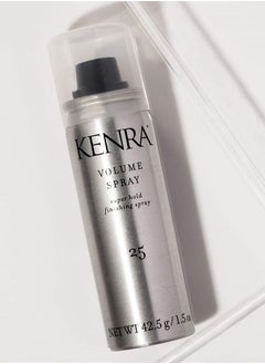 Kenra Professional Kenra Volume Spray 25 80% | Super Hold Finishing & Styling Hairspray | Flake-free & Fast-drying | Wind & Humidity Resistance | All Hair Types | Travel 1.5 oz  - Image 3