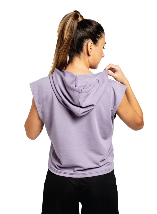 ZAECY Women's Sleeveless Hoodie  - Image 3