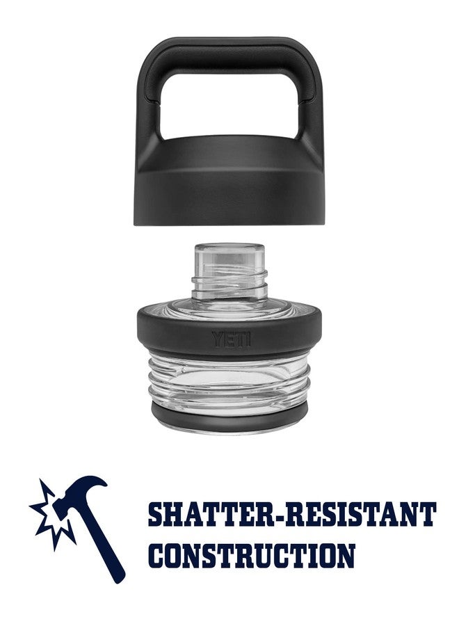 يتي زجاجة YETI Rambler سعة 64 أونصة، معزولة بتفريغ الهواء، مانعة للتسرب، مصنوعة من الفولاذ المقاوم للصدأ مع غطاء للشرب السريع، لون كحلي - Image 5