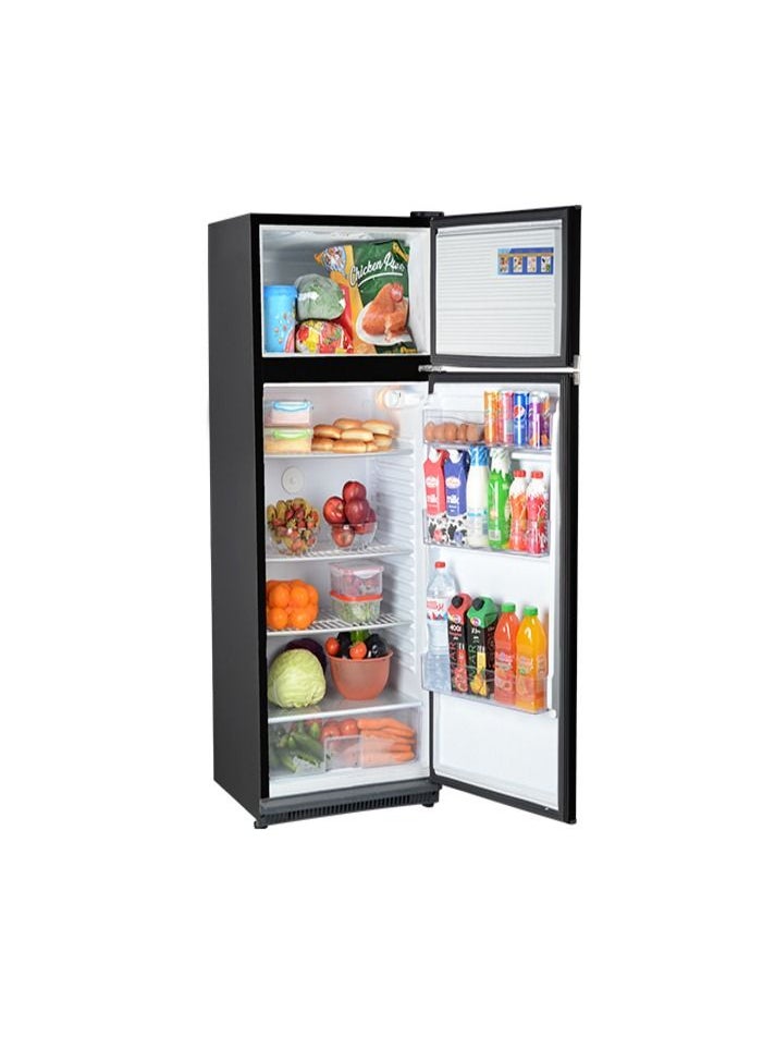 بنجوين FG330 ثلاجة بفريزر علوي SMART - 303 لتر - 11 قدم أسود  - Image 3
