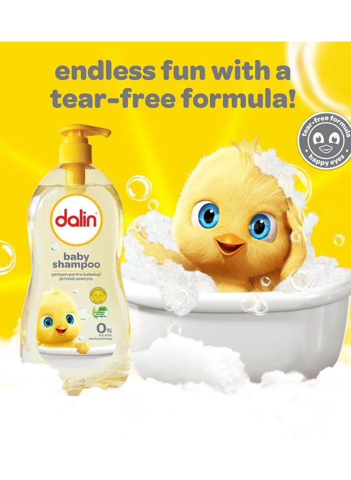 Dalin Baby Shampoo & Body Wash – 700ml – Tear-Free, Hypoallergenic, Gentle 2-in-1 Formula for Babies - Image 2