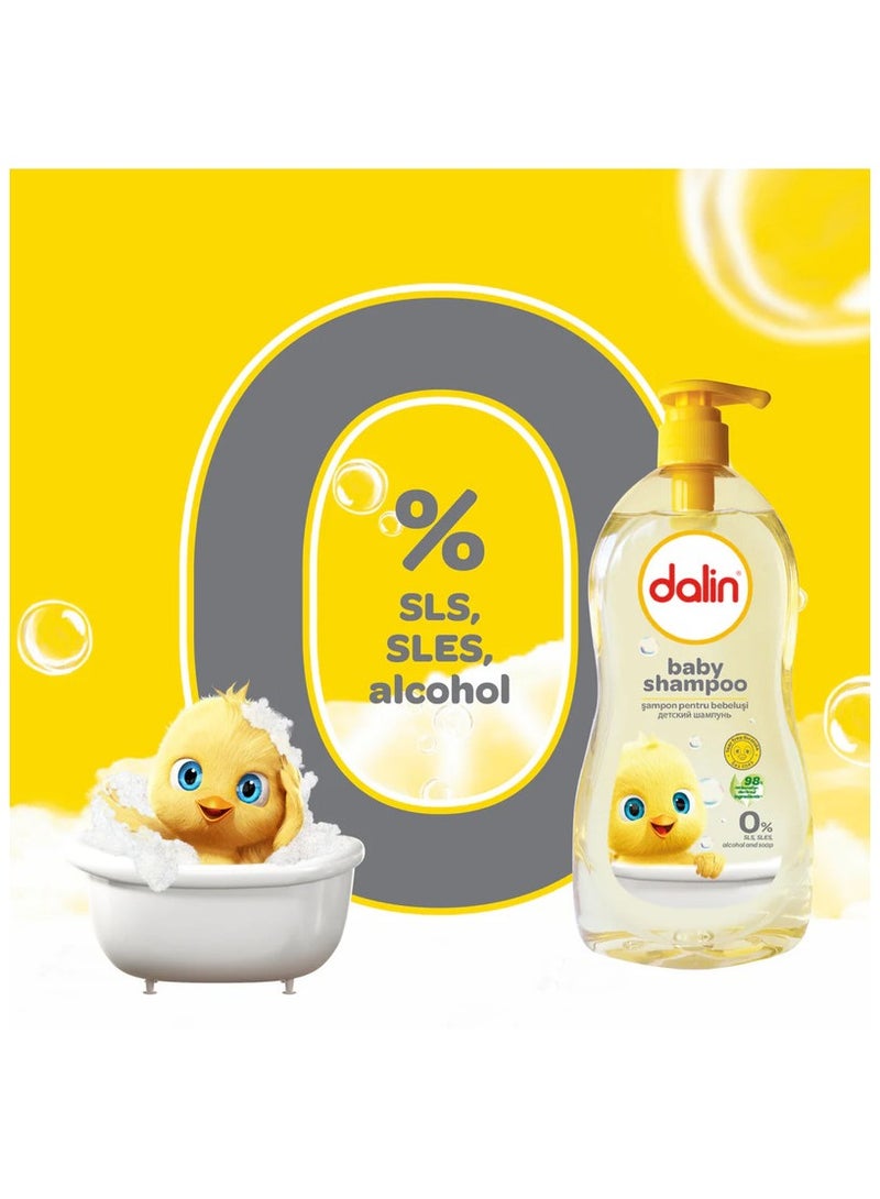 Dalin Baby Shampoo & Body Wash – 700ml – Tear-Free, Hypoallergenic, Gentle 2-in-1 Formula for Babies - Image 3