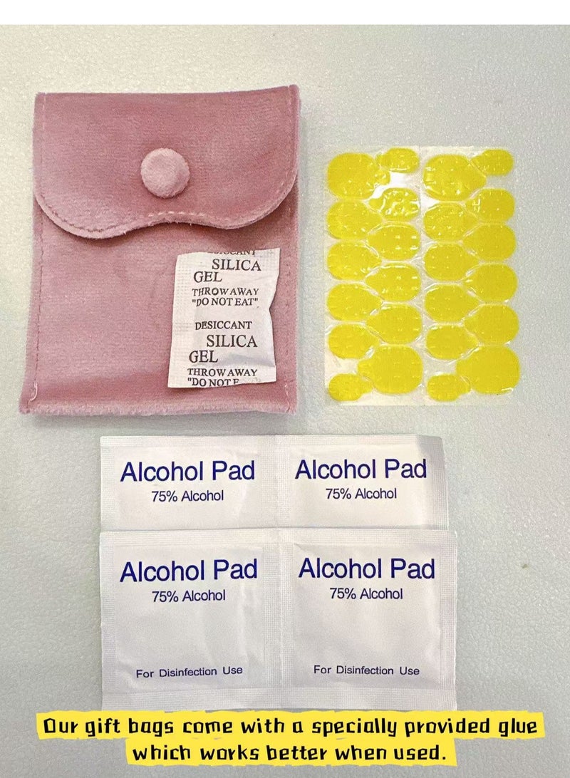 سنسيب اضغط على الأظافر بطرف فرنسي - عبوة من الجل الناعم للأظافر الصناعية الفرنسية القصيرة، اضغط على الأظافر بجودة صالونات التجميل، وأظافر لاصقة سلسة لتقليم الأظافر النسائية - Image 5