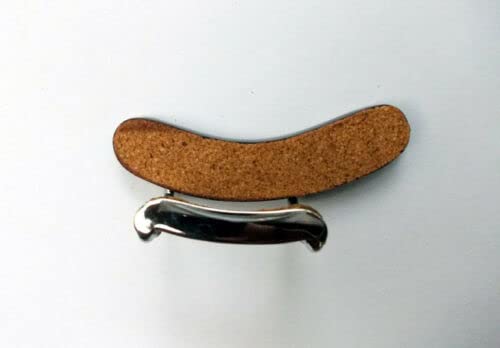 MUSICAL STRING Mandolin Armrest ebony wood with U clamp hardware - Image 3
