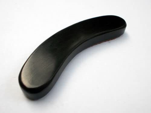 MUSICAL STRING Mandolin Armrest ebony wood with U clamp hardware - Image 2