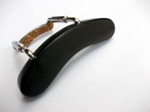 MUSICAL STRING Mandolin Armrest ebony wood with U clamp hardware - Image 1