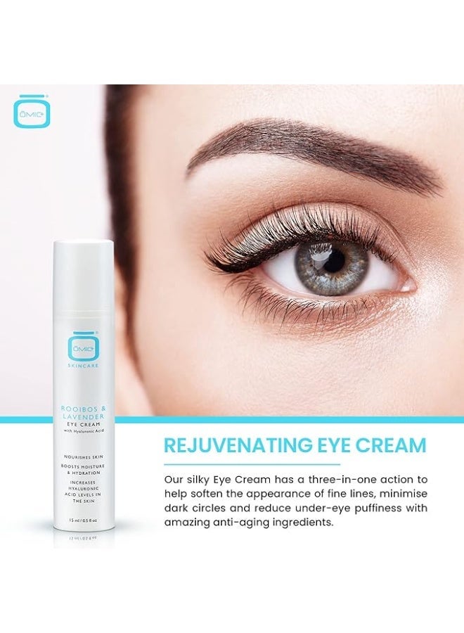 OMIC+ Rooibos and Lavender Eye Cream With Hyaluronic Acid - Image 3