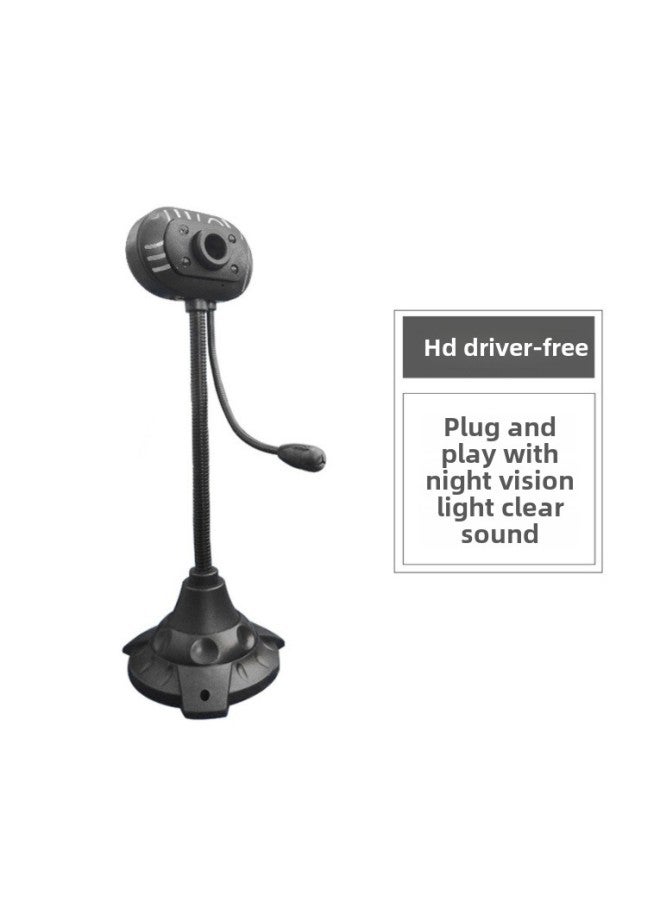 USB Webcam HD1080P Live Webclass Video Conference HD Camera WEB CAM-Color:Yuhua Stone 480p Bare Metal Bag  - Image 1