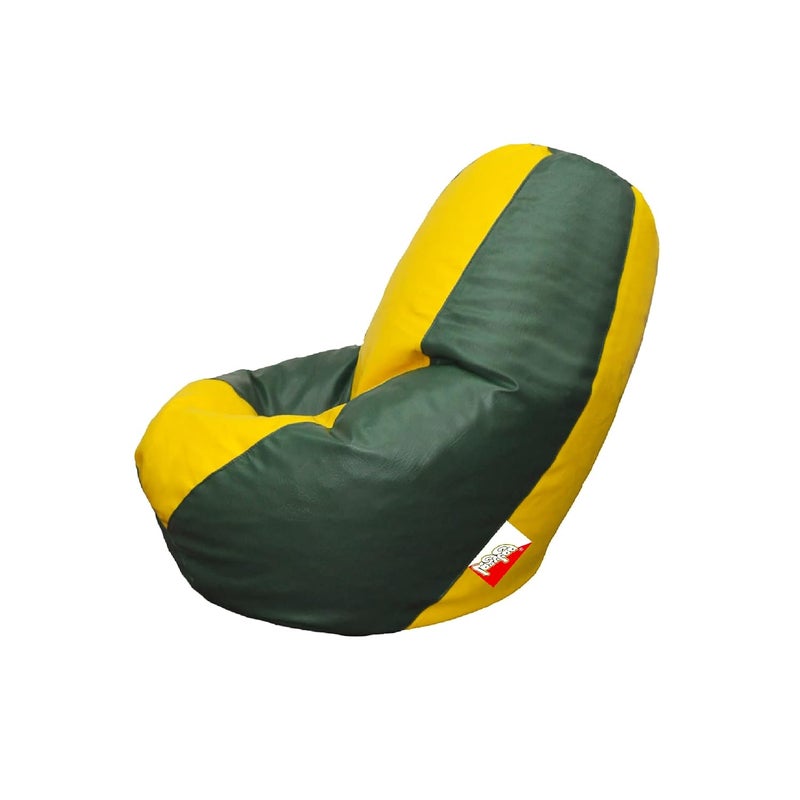 LAZYBAG Bean Bag Chair Furniture for Kids XXXXXL Bean Bag Cover Playing Video Games or Relaxing for classrooms daycares Libraries or Work from Home Yellow and Green 5XL Size - Image 3