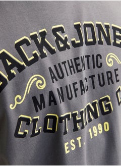 JACK & JONES JJELOGO TEE SS O-NECK 2 COL SS25 SN  - Image 3