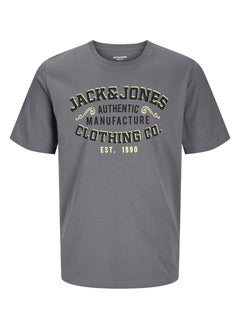 JACK & JONES JJELOGO TEE SS O-NECK 2 COL SS25 SN  - Image 4