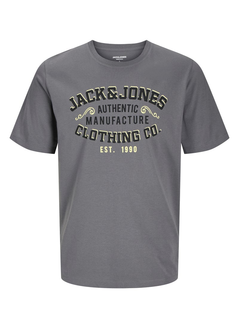 JACK & JONES JJELOGO TEE SS O-NECK 2 COL SS25 SN  - Image 4