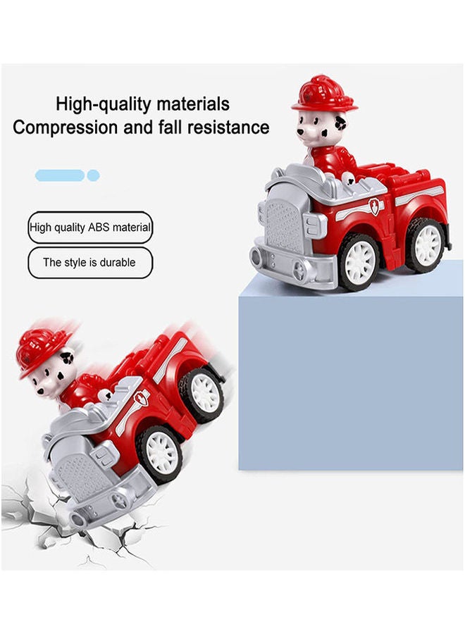 NIBEMINENT 6-Piece Paw Patrol Snow Slide Toy Set - Image 3