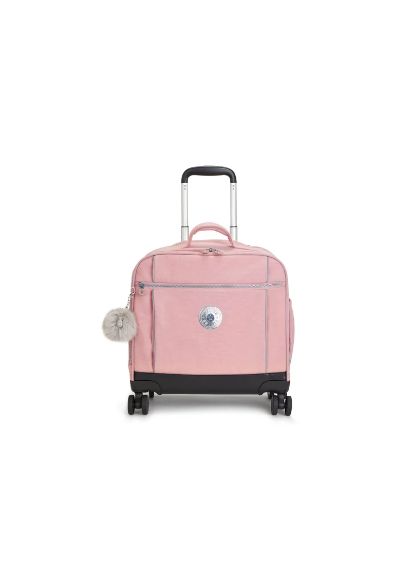 kipling Large Wheeled Schoolbag New Storia Bridal Rose