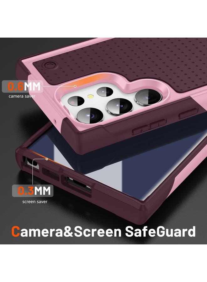 S-TOP Case For Samsung Galaxy S23 Ultra 5G PC + TPU Shockproof Protective Phone Case - Image 4