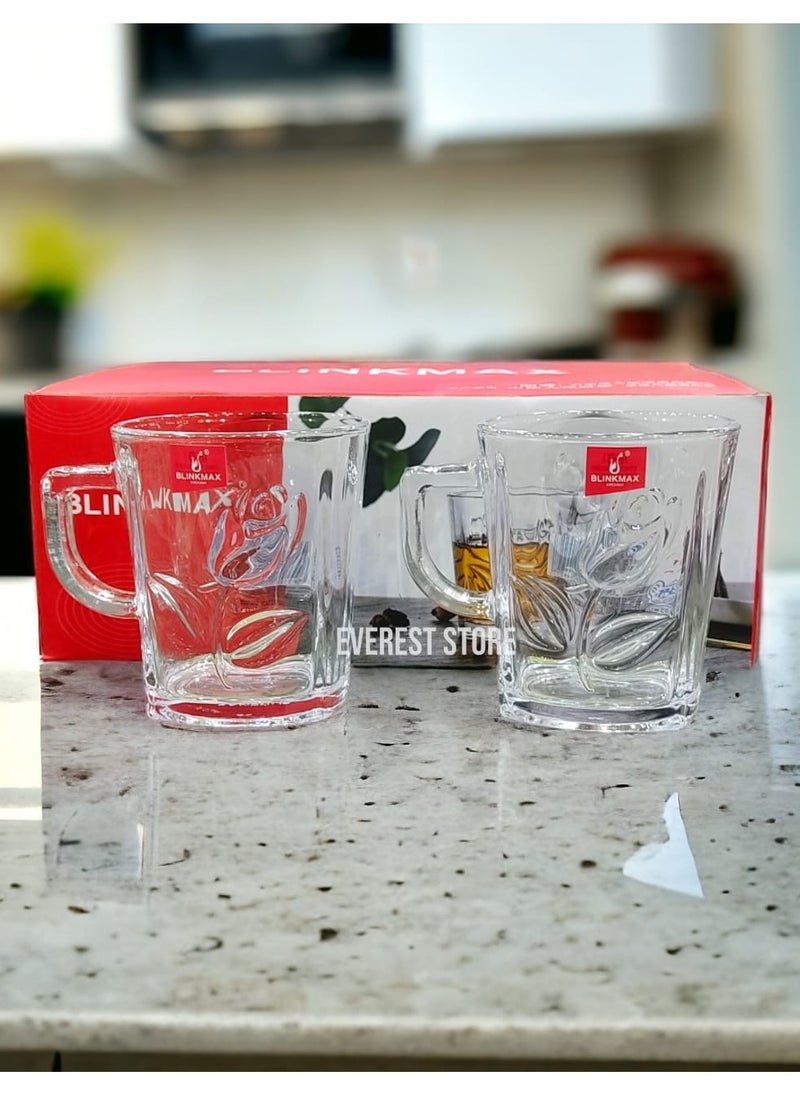 Blinkmax Mugs set for coffe and tea 6 piece - BLINKMAX  - Image 1
