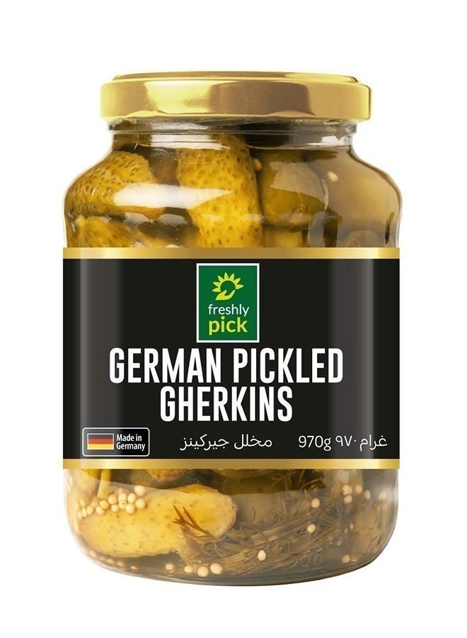 freshly pick Pickled Gherkins, Germany
